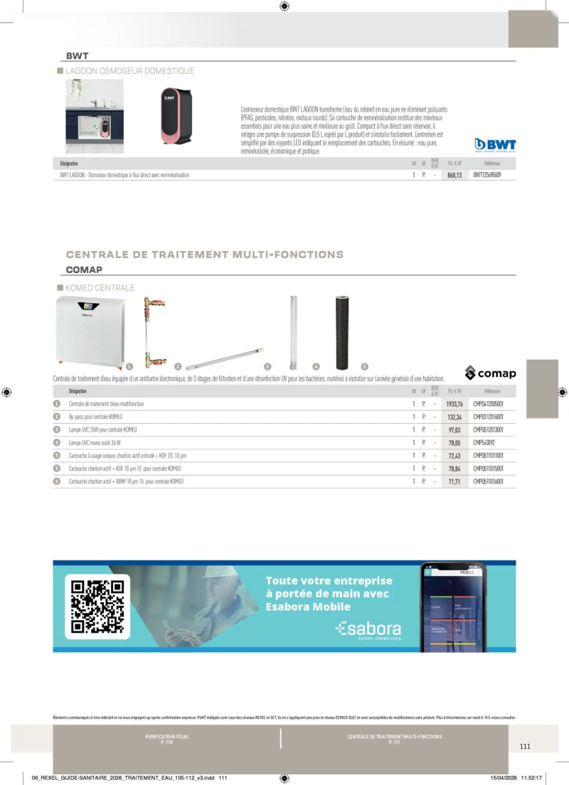 Rexel                                                     catalogue du 20/04 – page 111