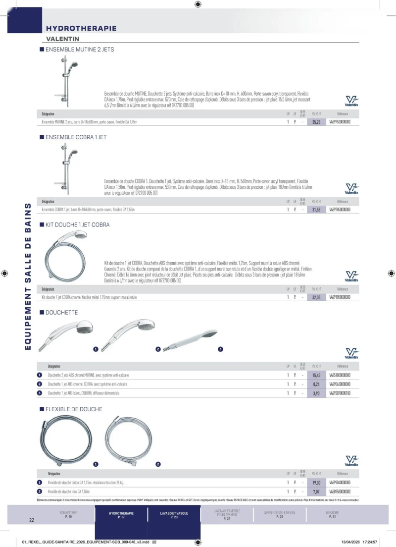 Rexel                                                     catalogue du 20/04 – page 22