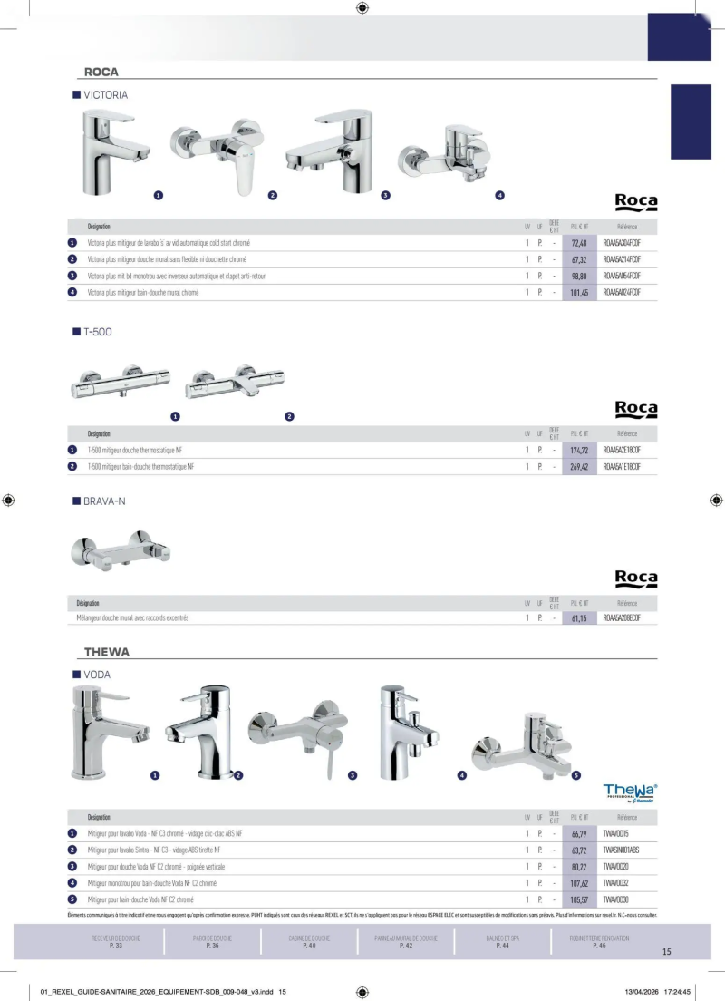 Rexel                                                     catalogue du 20/04 – page 15