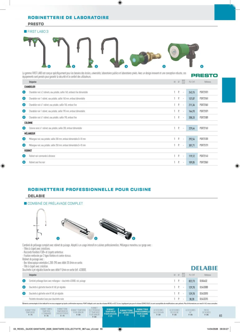 Rexel                                                     catalogue du 20/04 – page 83