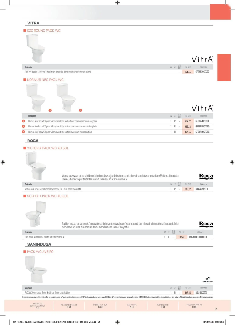 Rexel                                                     catalogue du 20/04 – page 51