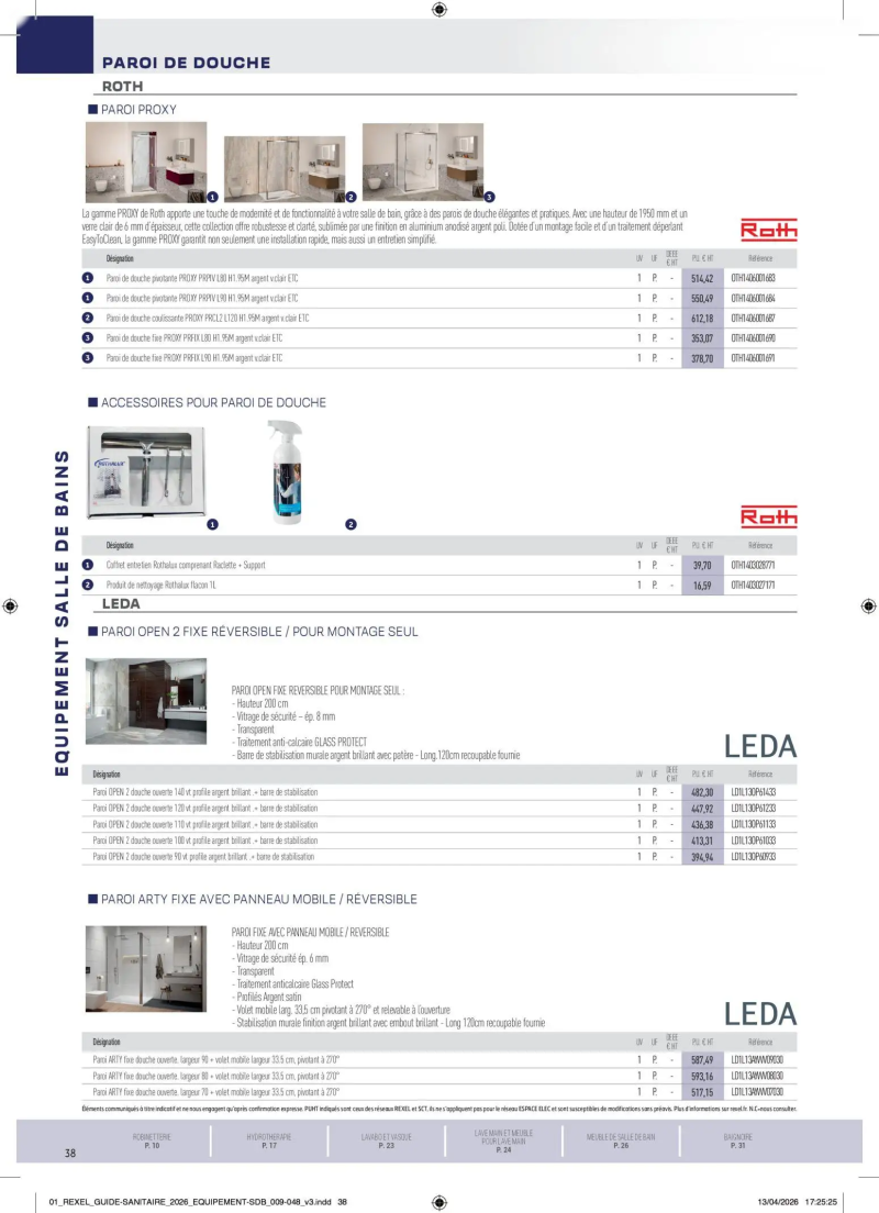 Rexel                                                     catalogue du 20/04 – page 38