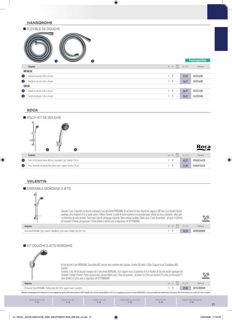 Rexel                                                     catalogue du 20/04 – page 21