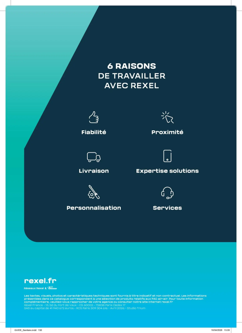 Rexel                                                     catalogue du 20/04 – page 156