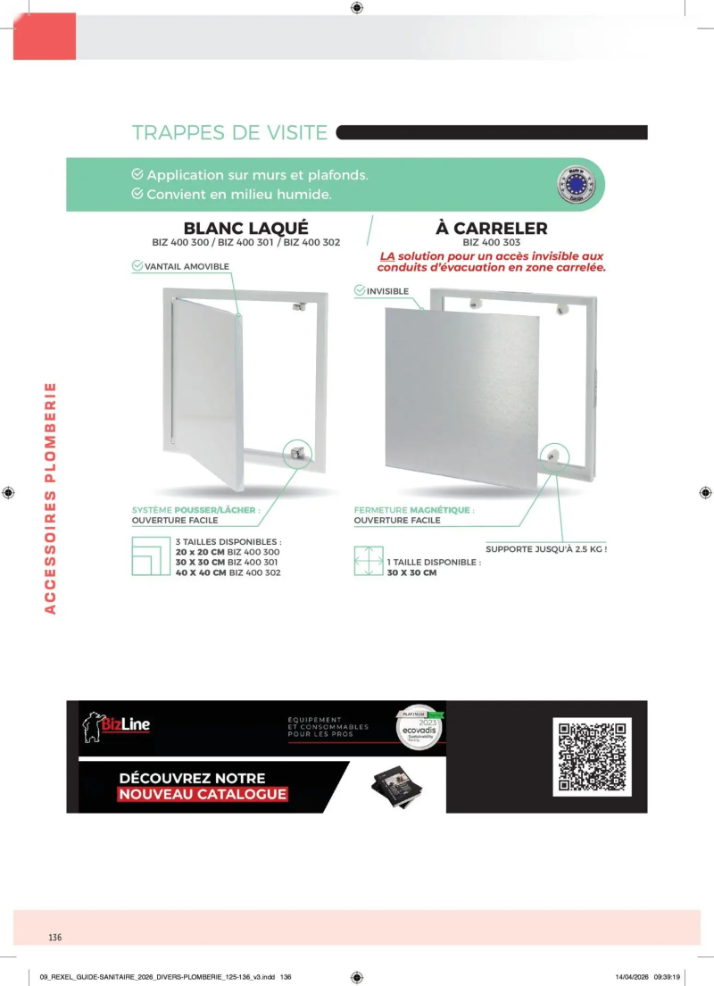 Rexel                                                     catalogue du 20/04 – page 136