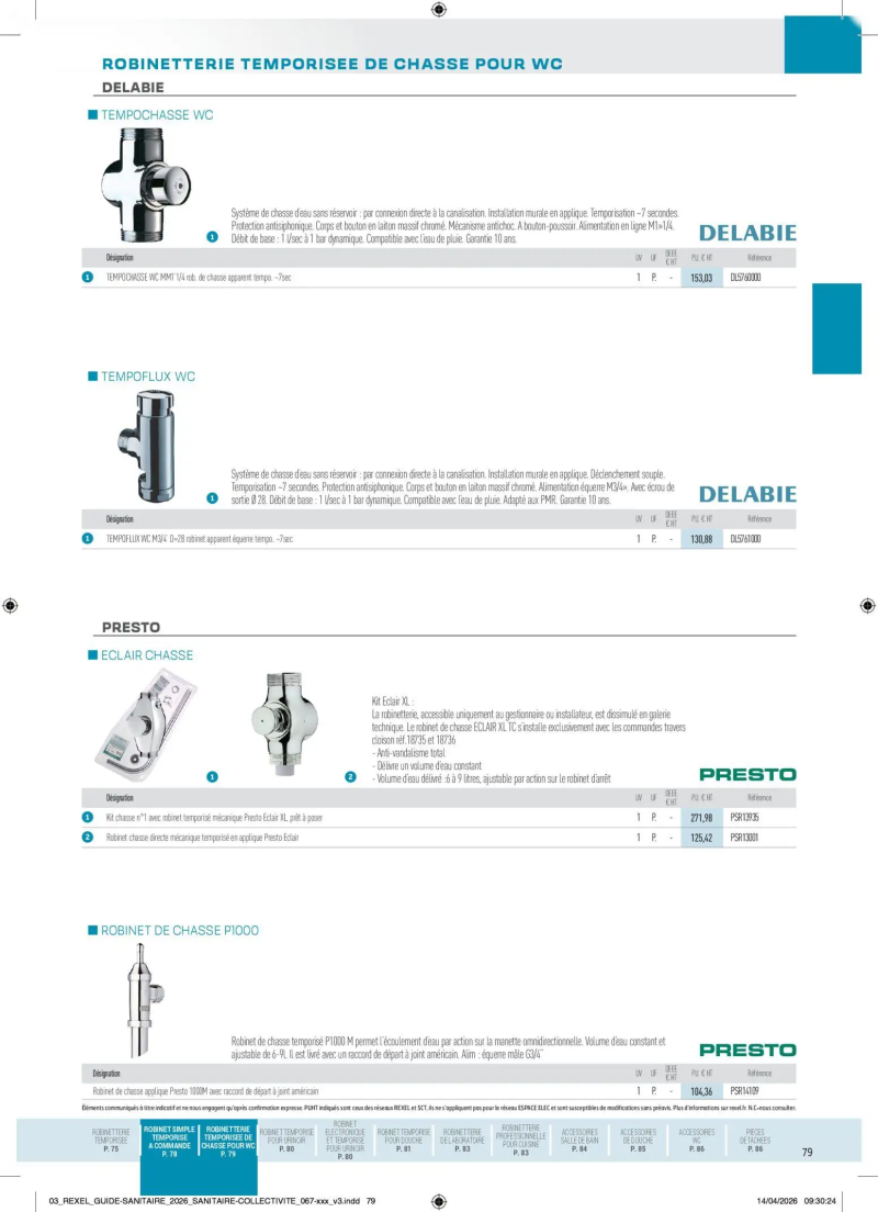 Rexel                                                     catalogue du 20/04 – page 79