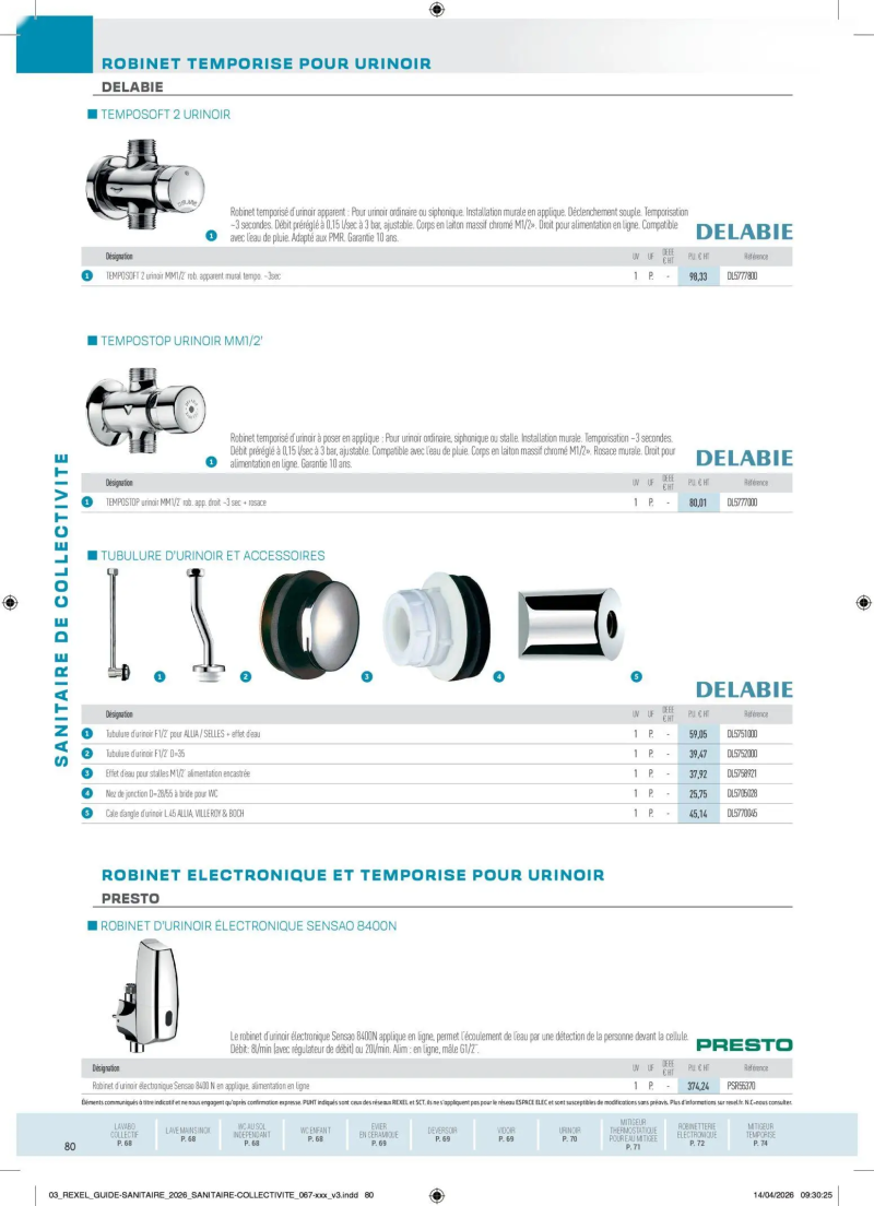 Rexel                                                     catalogue du 20/04 – page 80
