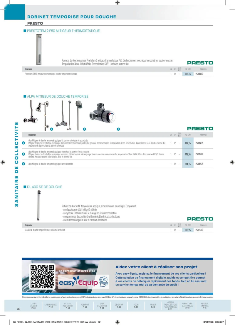 Rexel                                                     catalogue du 20/04 – page 82