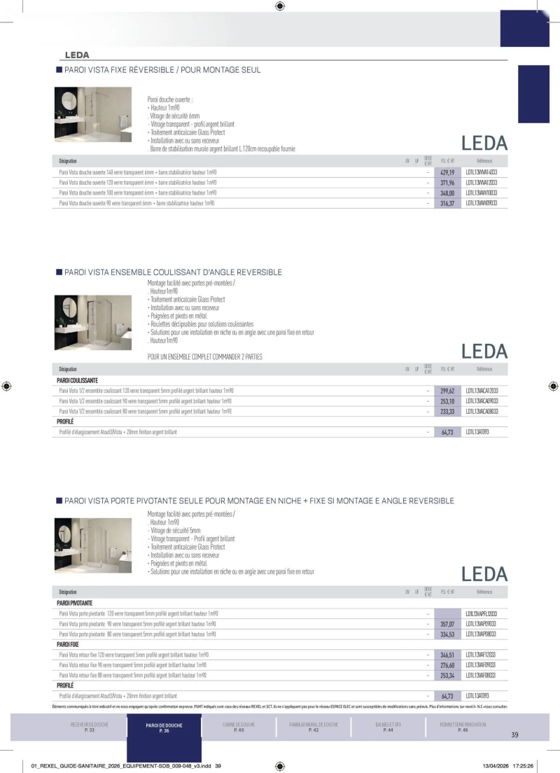 Rexel                                                     catalogue du 20/04 – page 39