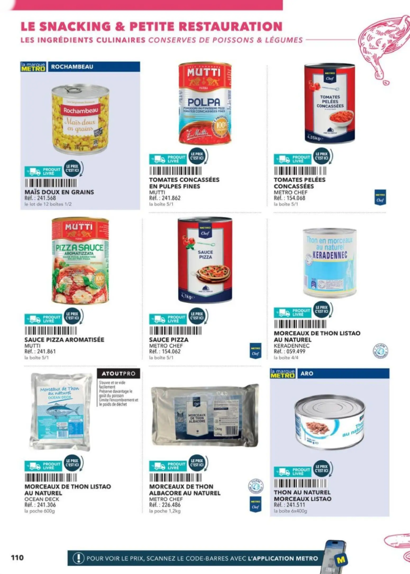 Metro catalogue du 30/04 – page 110