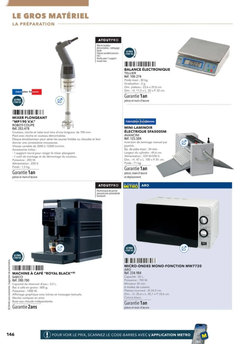 Metro catalogue du 30/04 – page 146