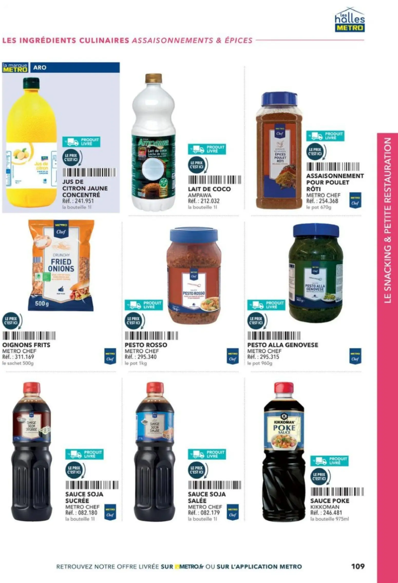 Metro catalogue du 30/04 – page 109