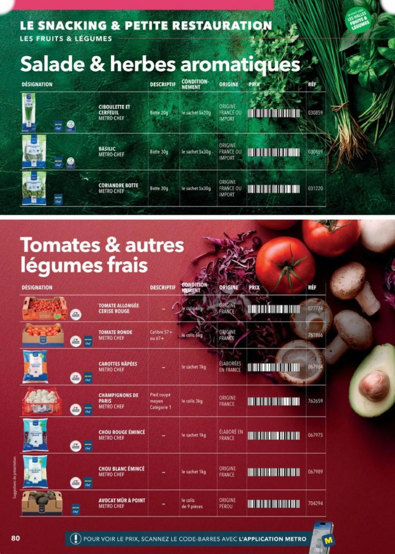 Metro catalogue du 30/04 – page 80