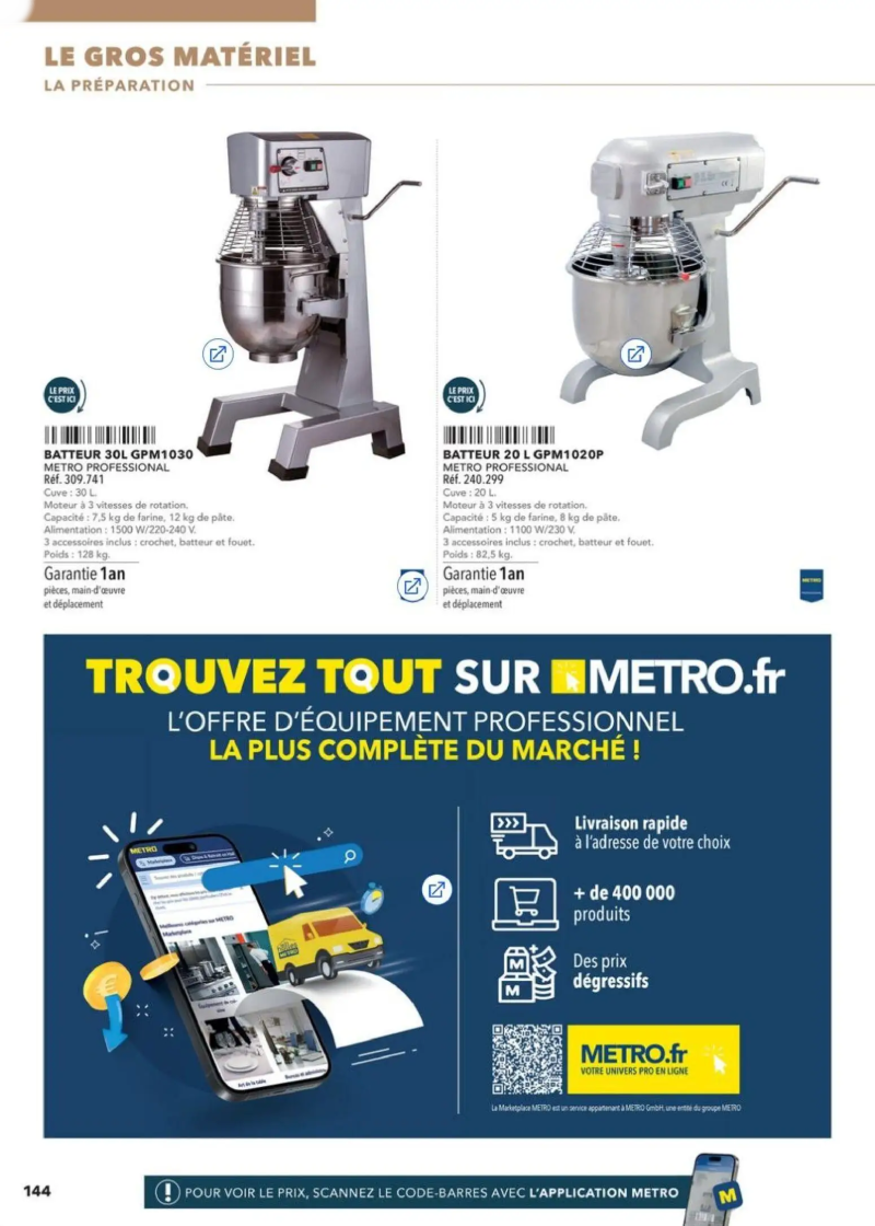 Metro catalogue du 30/04 – page 144