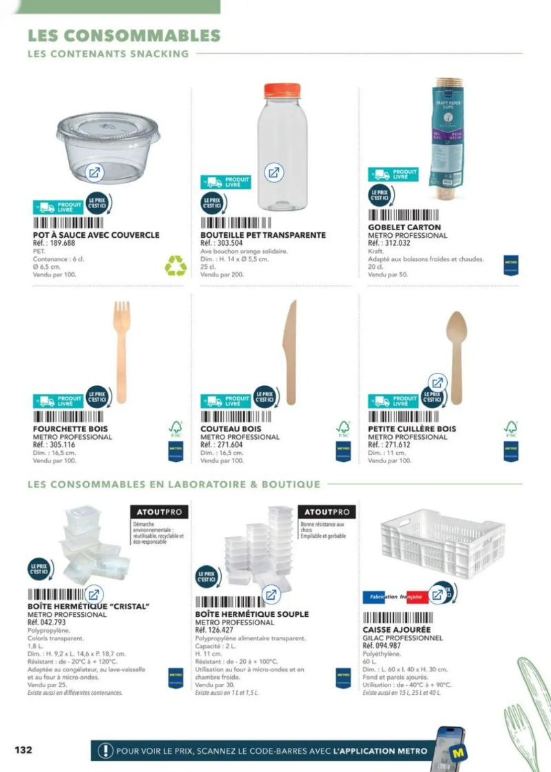 Metro catalogue du 30/04 – page 132