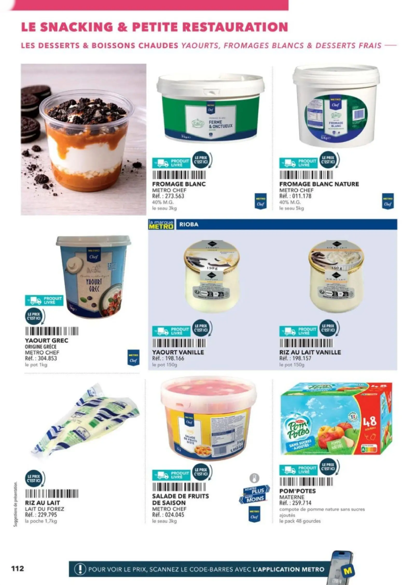 Metro catalogue du 30/04 – page 112