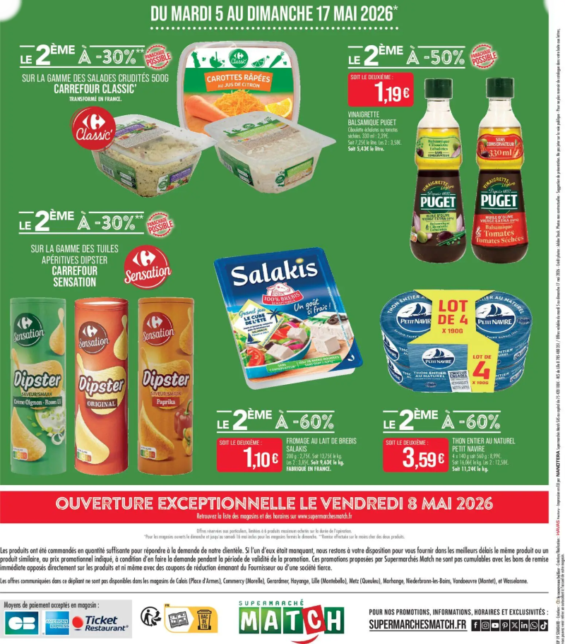 Supermarchés Match catalogue du 05/05 – page 16