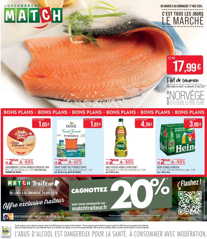 Supermarchés Match catalogue du 05/05 – page 1