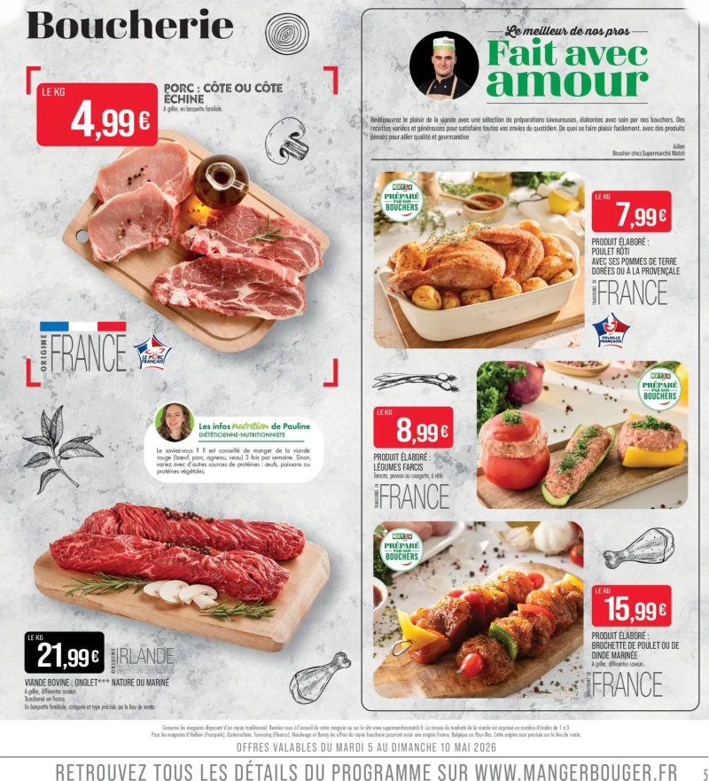 Supermarchés Match catalogue du 05/05 – page 5