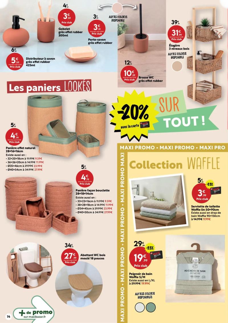 Maxi Bazar catalogue du 06/05 – page 14