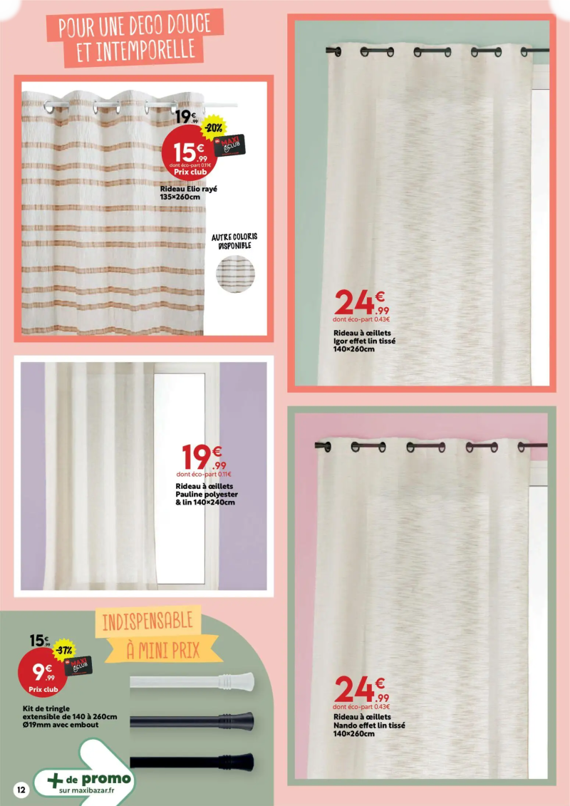 Maxi Bazar catalogue du 06/05 – page 12