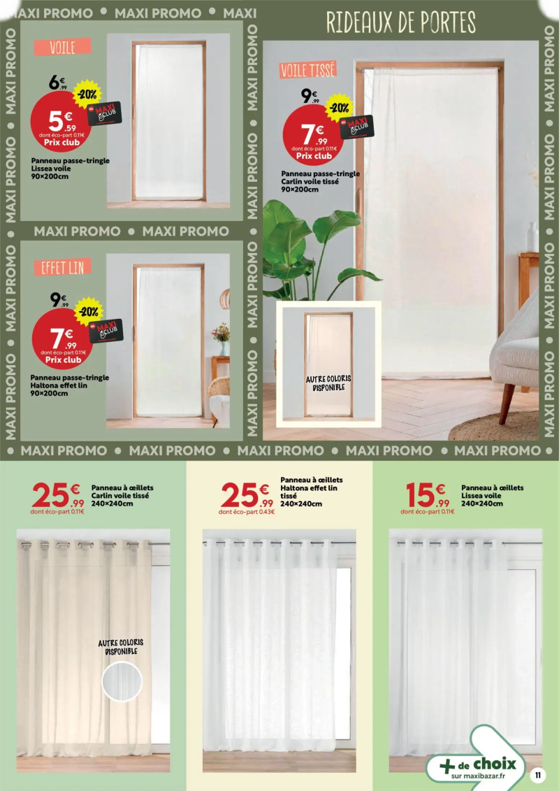 Maxi Bazar catalogue du 06/05 – page 11