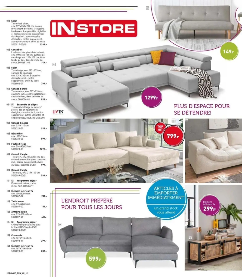 Mobel Martin catalogue du 01/05 – page 16