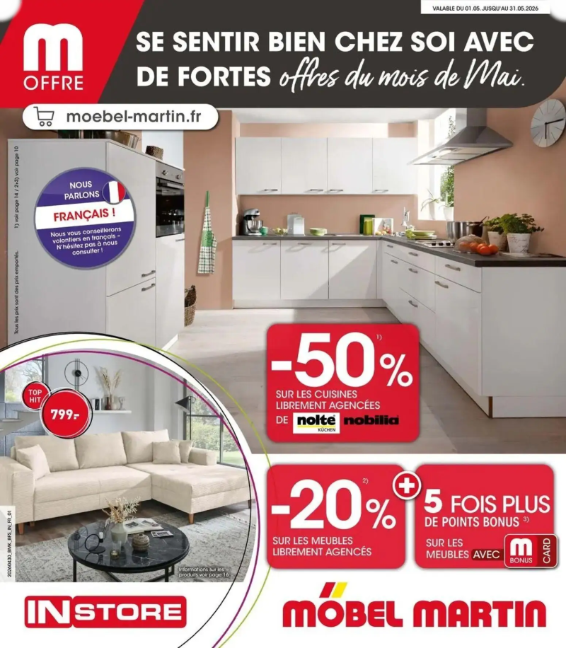 Mobel Martin catalogue du 01/05 – page 1