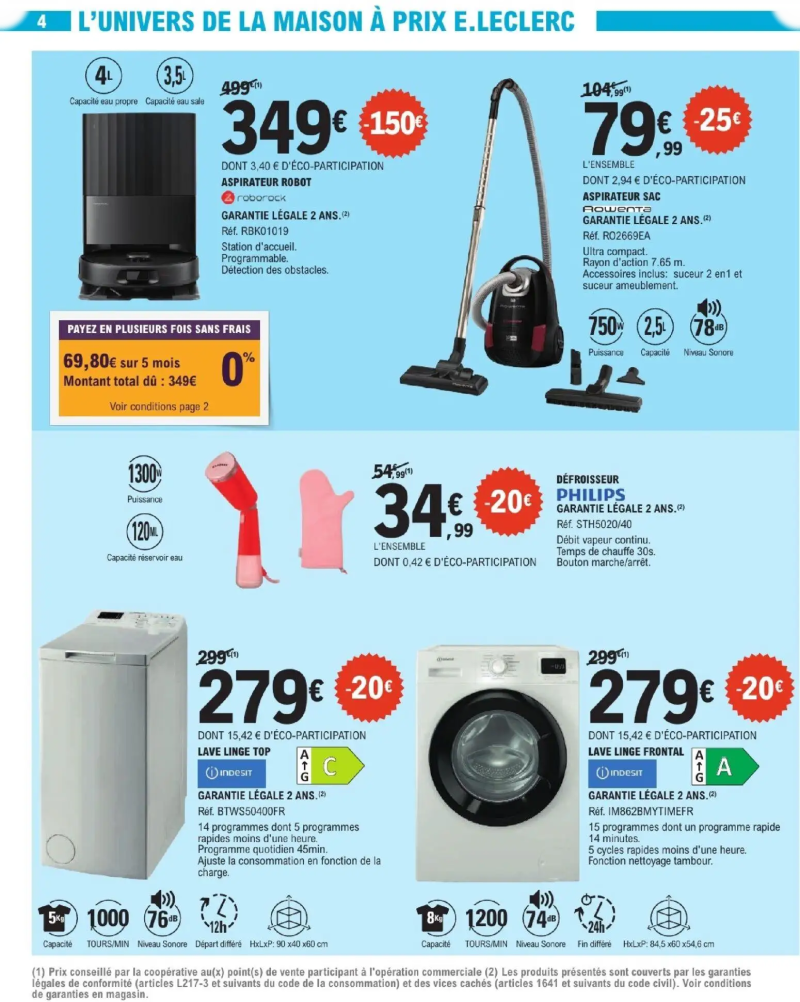 E.Leclerc catalogue du 26/05 – page 4
