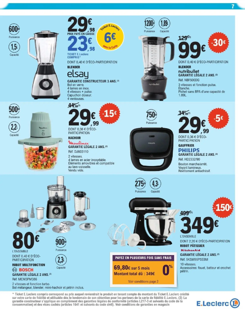 E.Leclerc catalogue du 26/05 – page 7