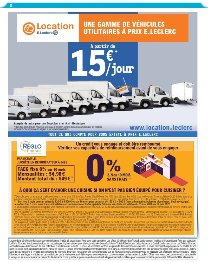 E.Leclerc catalogue du 26/05 – page 2