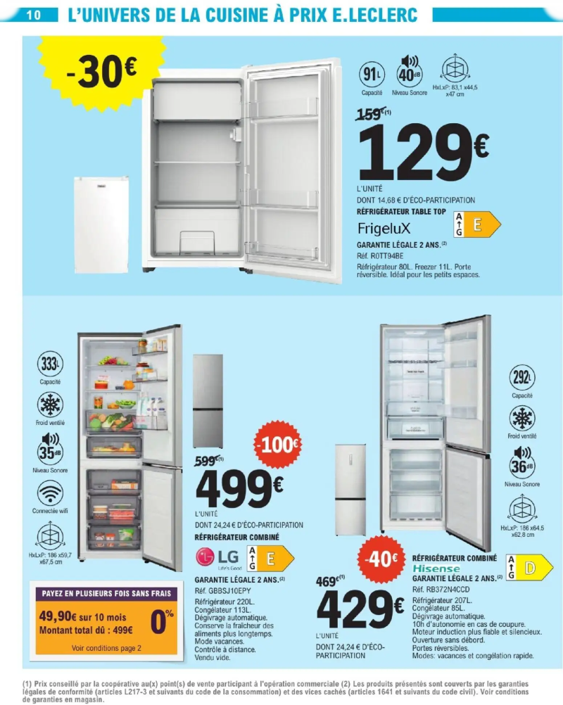 E.Leclerc catalogue du 26/05 – page 10
