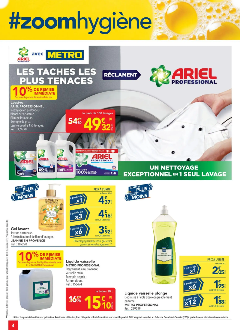 Metro catalogue du 21/05 – page 4