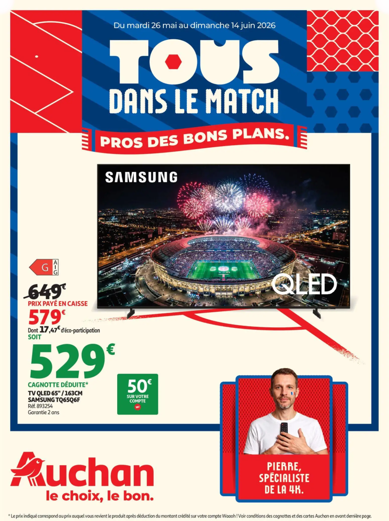Auchan catalogue du 26/05 – page 1