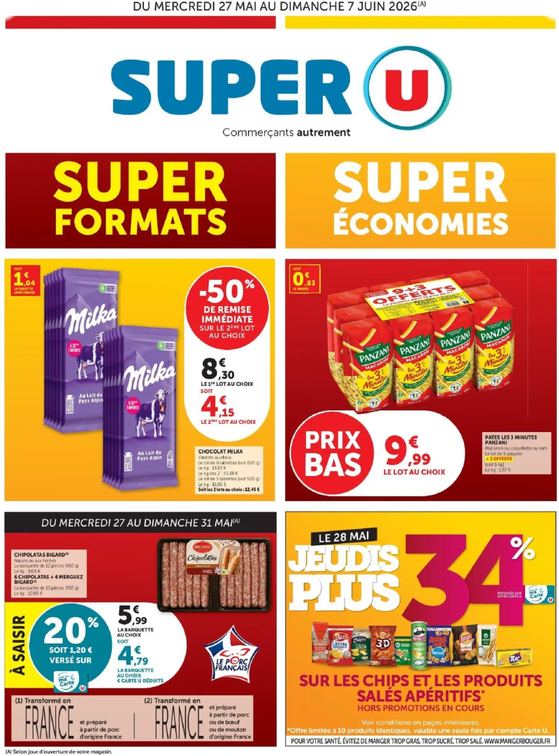Super U catalogue du 27/05 – page 1