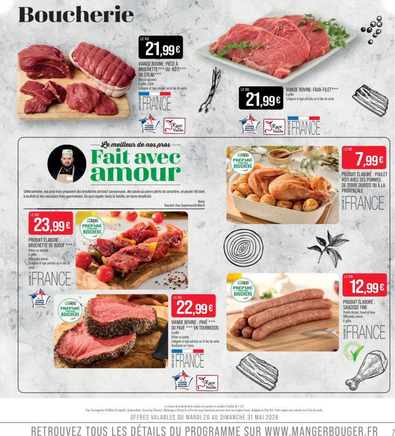 Supermarchés Match catalogue du 26/05 – page 7