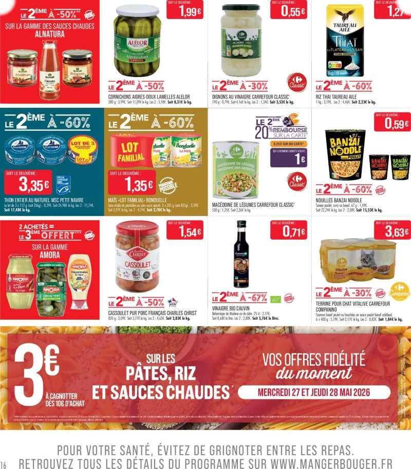 Supermarchés Match catalogue du 26/05 – page 16