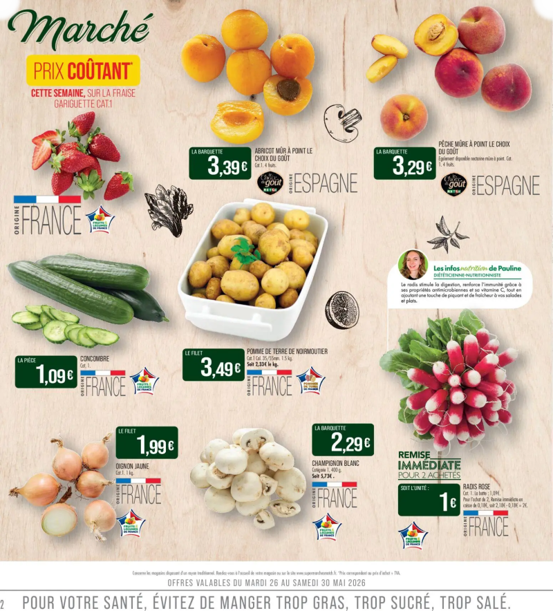 Supermarchés Match catalogue du 26/05 – page 2