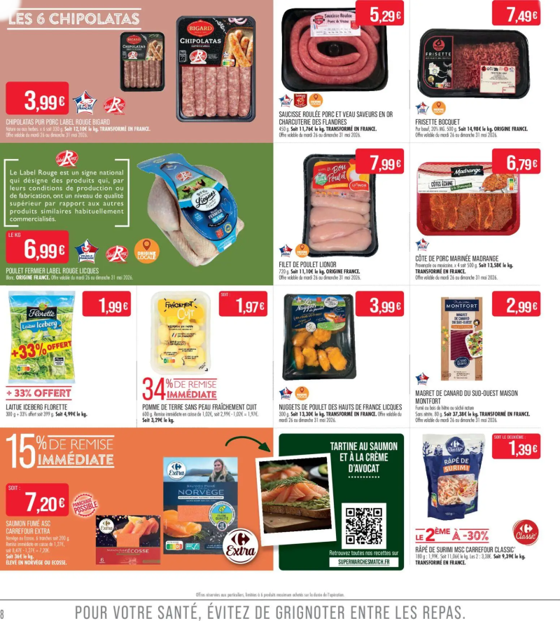 Supermarchés Match catalogue du 26/05 – page 8