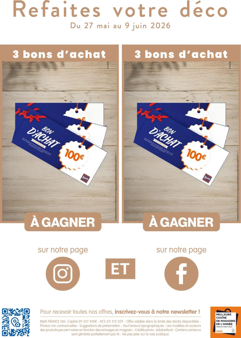 B&M catalogue du 27/05 – page 26
