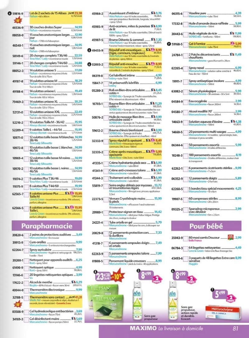 Maximo catalogue du 22/05 – page 81