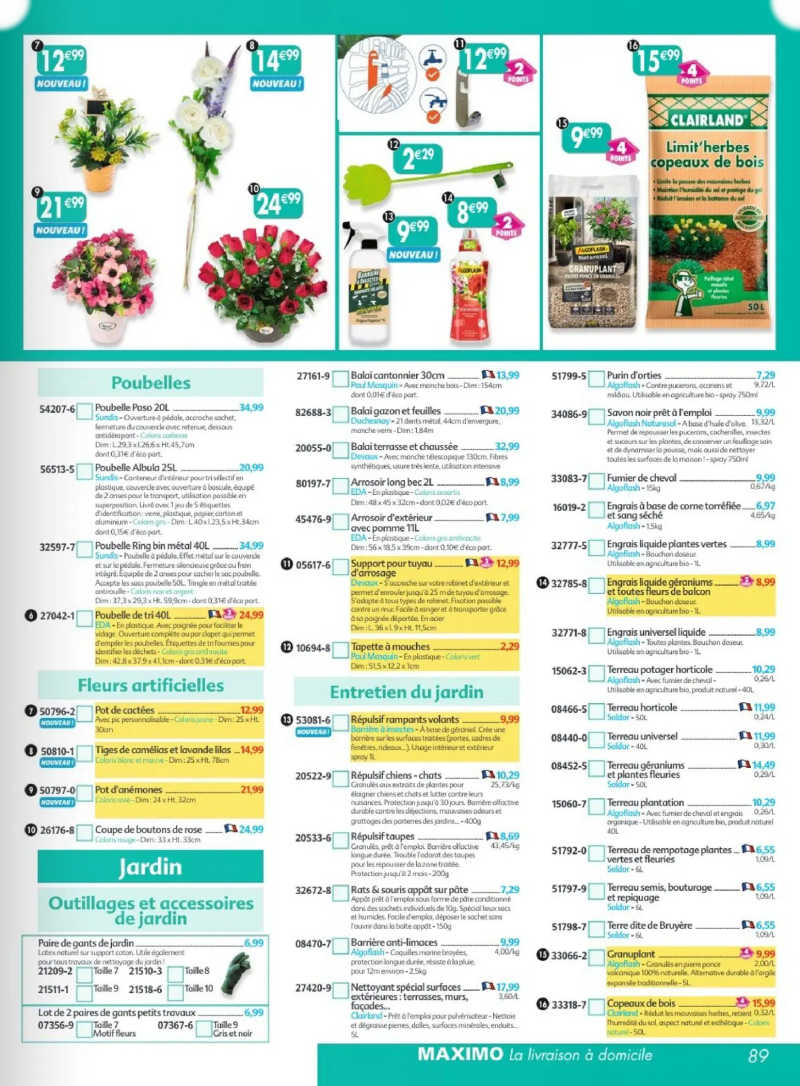 Maximo catalogue du 22/05 – page 89