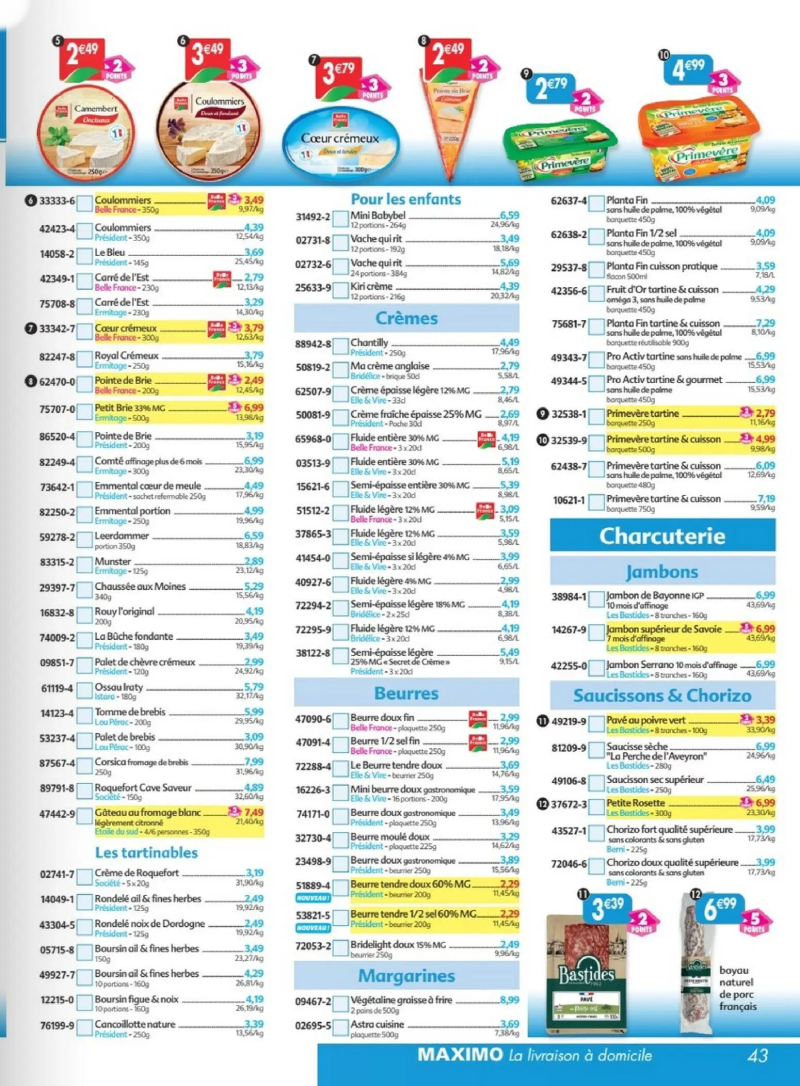 Maximo catalogue du 22/05 – page 43