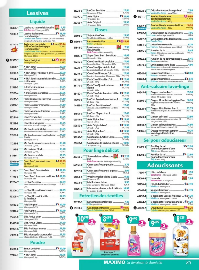 Maximo catalogue du 22/05 – page 83
