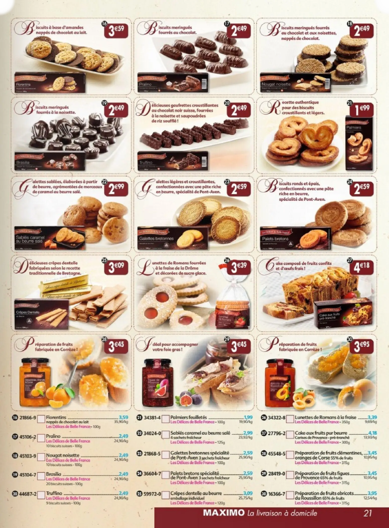 Maximo catalogue du 22/05 – page 21
