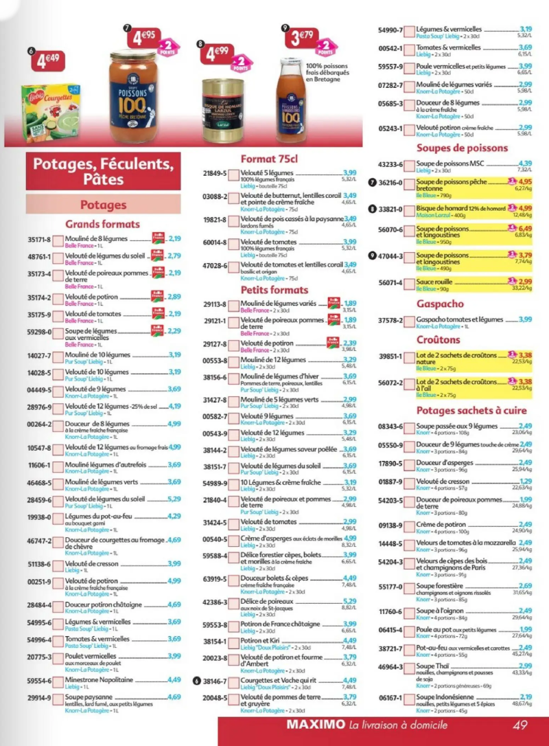 Maximo catalogue du 22/05 – page 49
