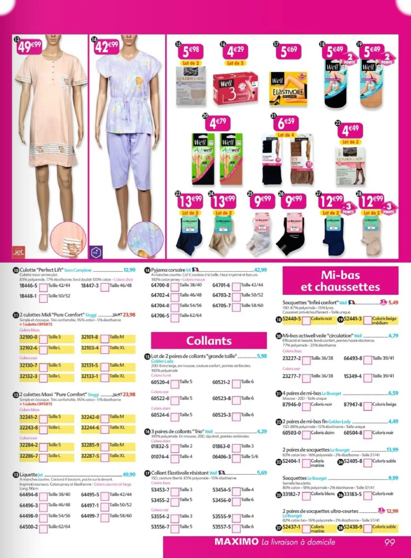 Maximo catalogue du 22/05 – page 99