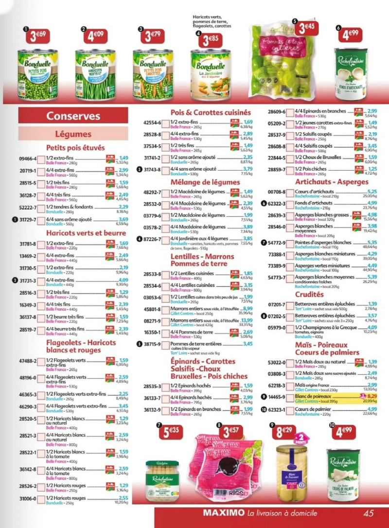 Maximo catalogue du 22/05 – page 45