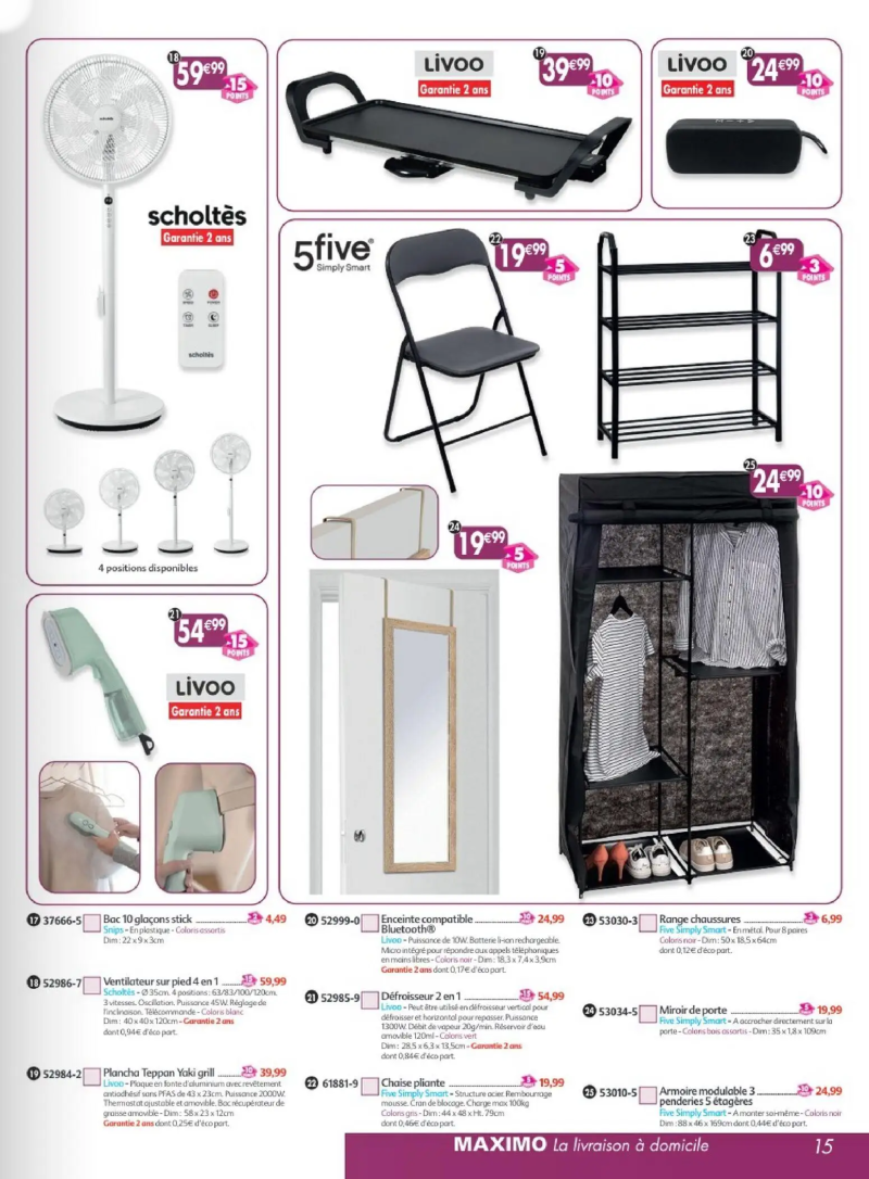Maximo catalogue du 22/05 – page 15