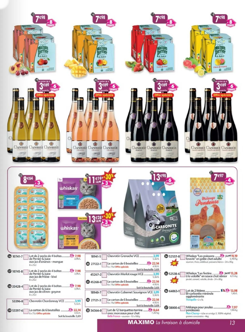 Maximo catalogue du 22/05 – page 13